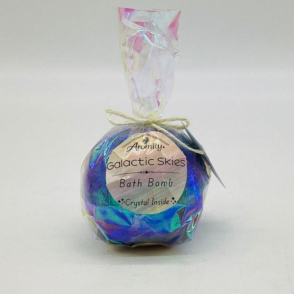 Galactic Skies - Suprise Mini Crystal Jumbo 10oz Bath Bomb