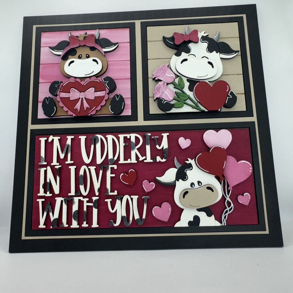 Interchangeable Decorative Leaning Style Frame