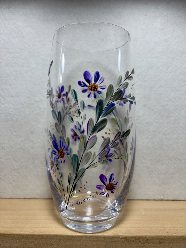 Amethyst cooler glass