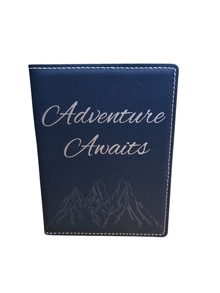 Passport Holder Adventure Black