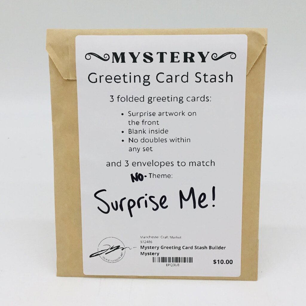 Mystery Greeting Card Stash Builder