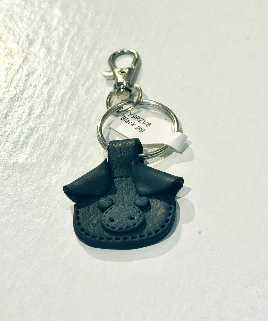 Black pig Keychain