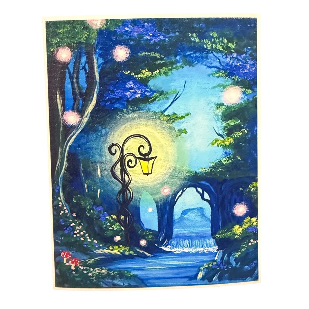 Fairy Lamp Card- Blank Inside