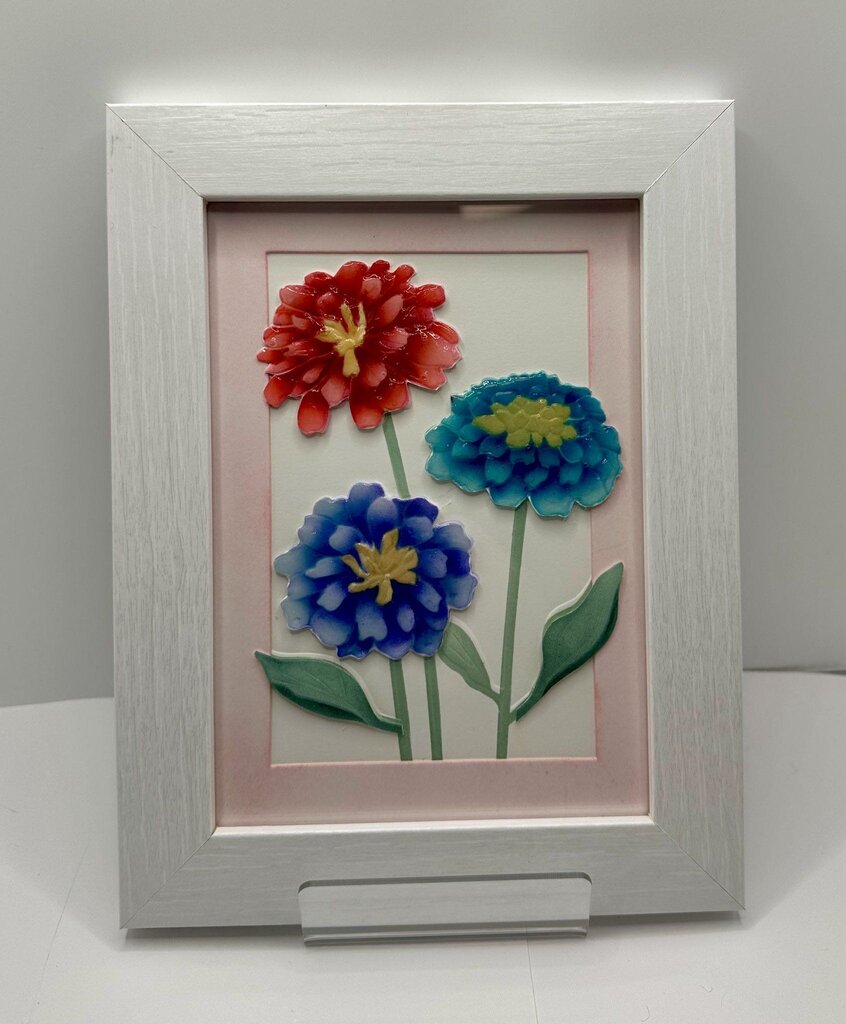 Framed Flowers 5x7 Decor