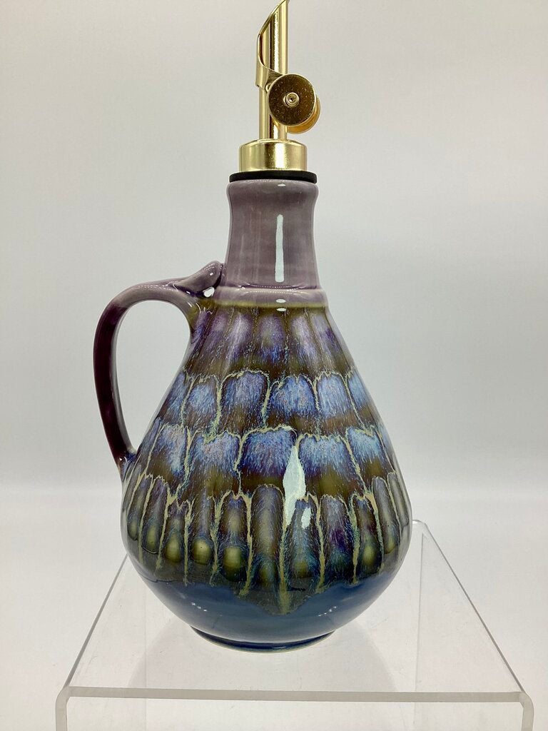 Oil Cruet- Lavender/Storm