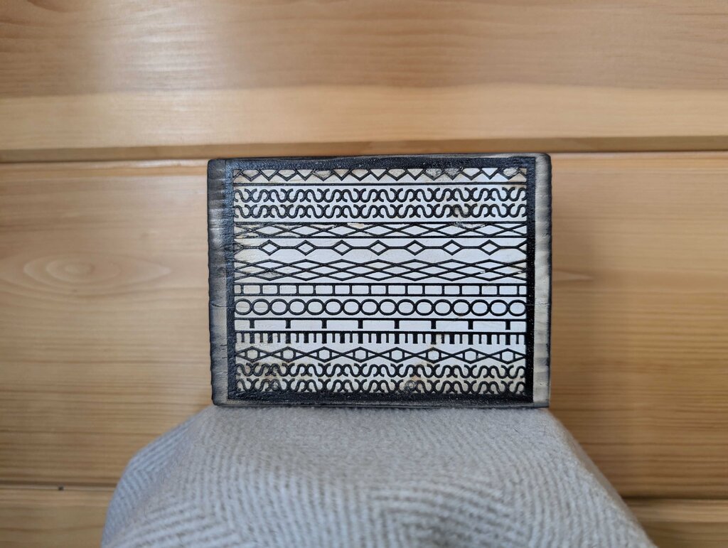Wood Block - Kiss My Whole A..H..