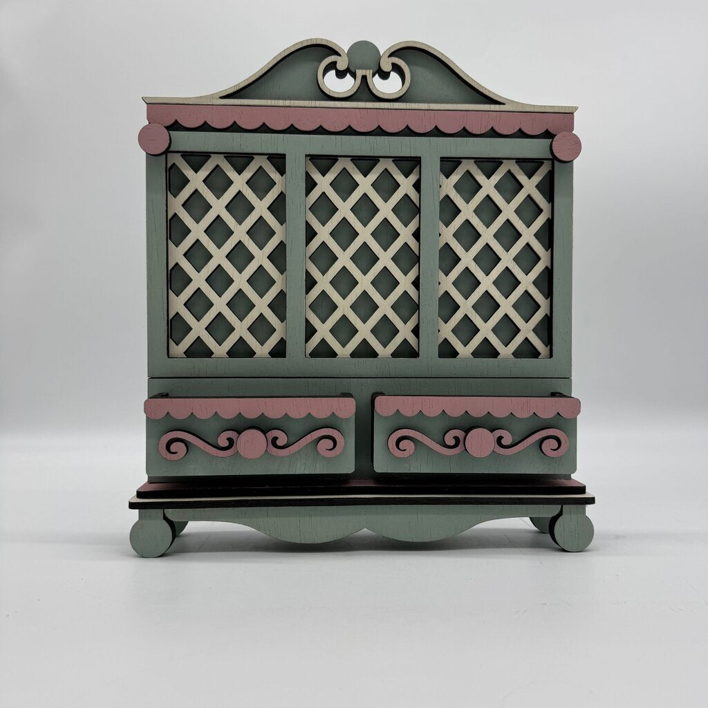 Cottage Cabinet Interchangeable Banner Base