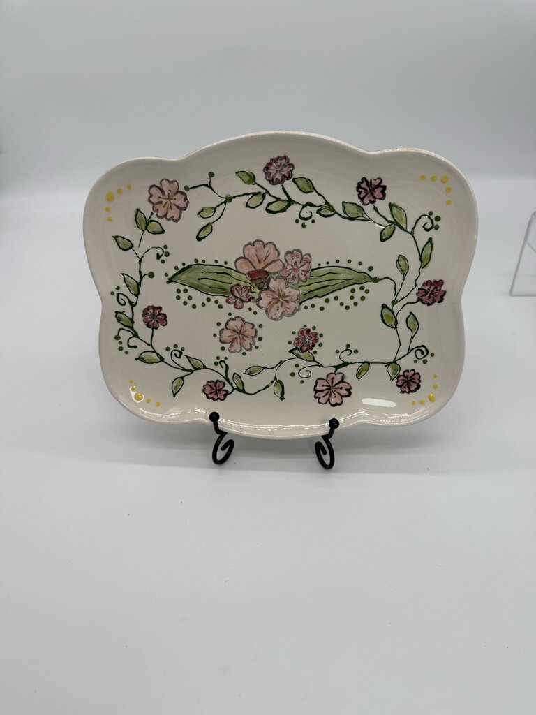 Flower Garland Platter