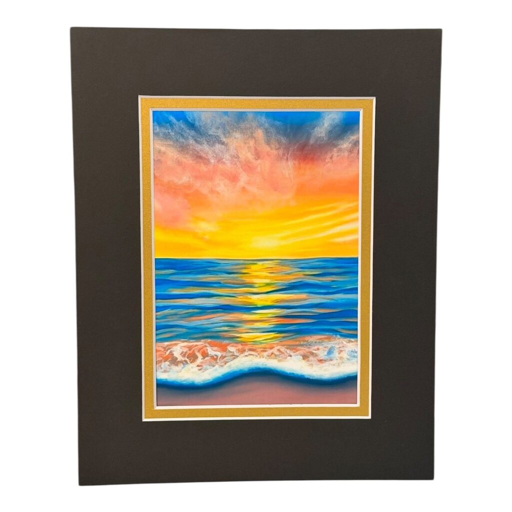 Matted Print- Pink Sands