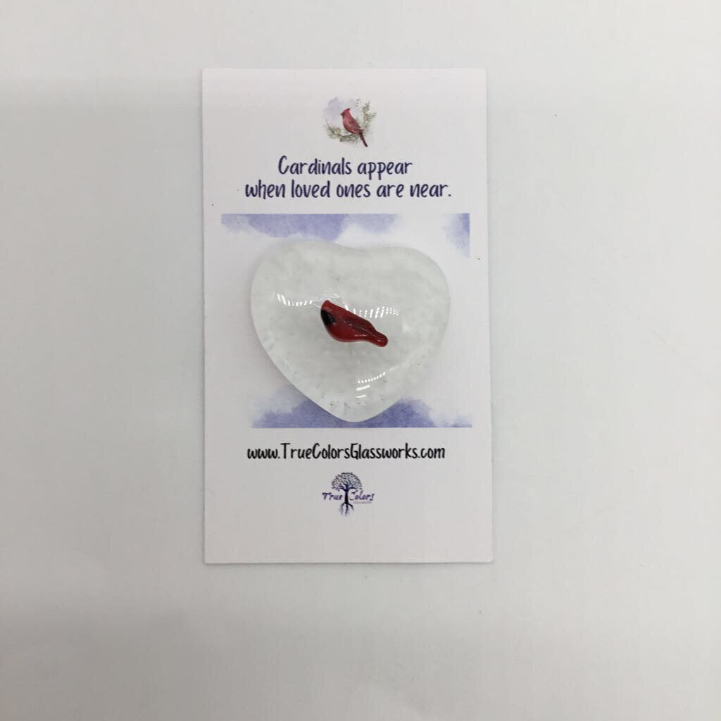 Medium Fused Glass Heart