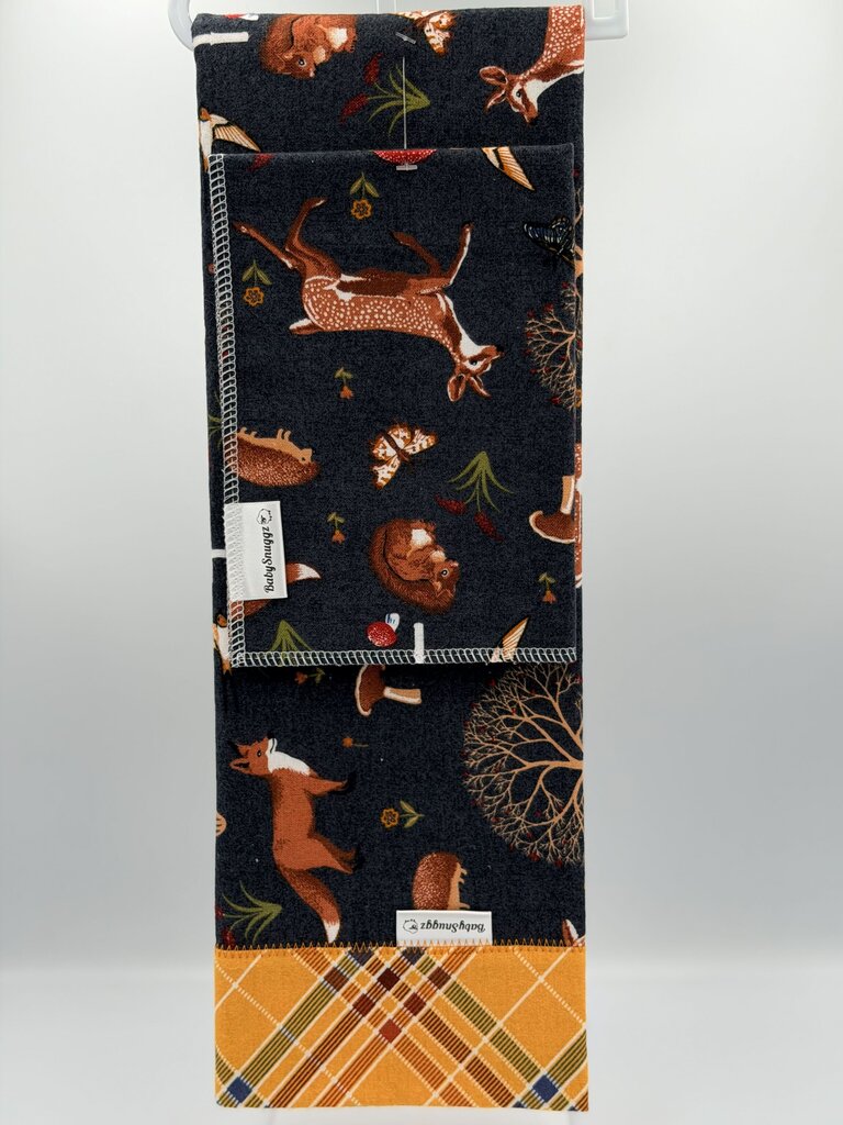 Baby Blanket with Burp Cloth Set