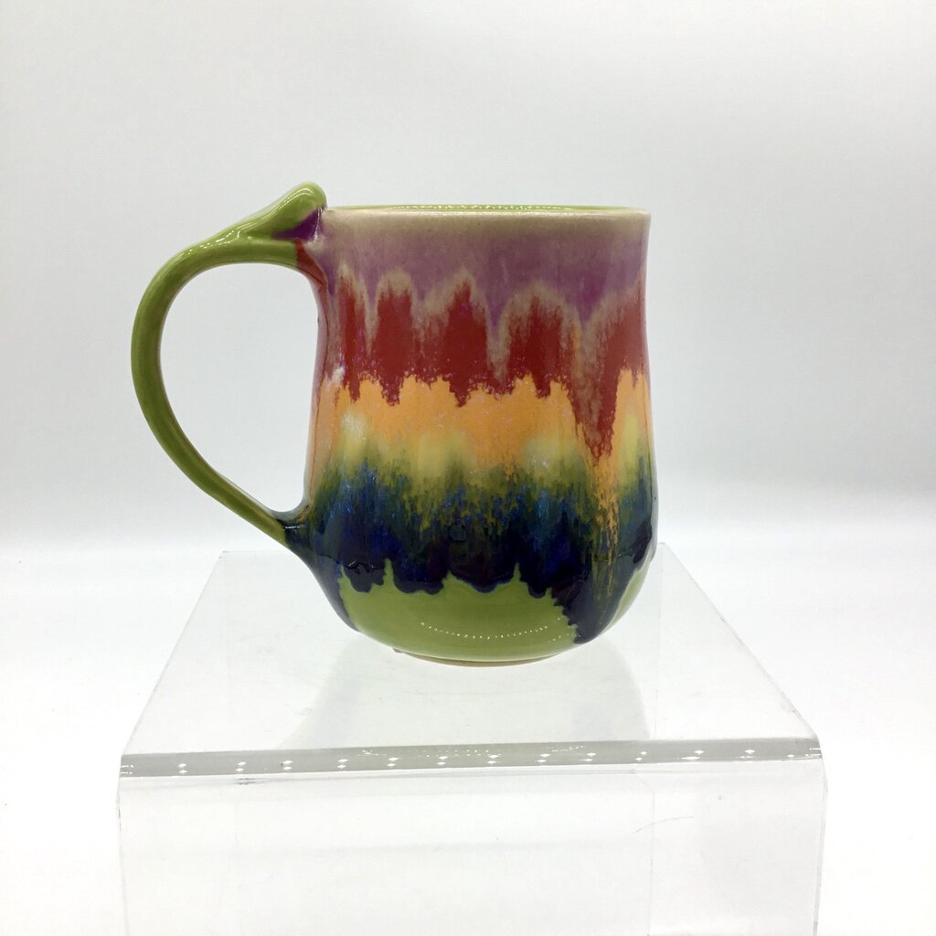 Mug- Green Rainbow