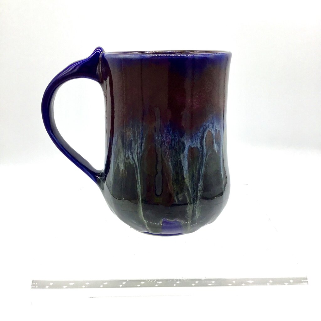 Mug- Cobalt/Merlot- lt flux