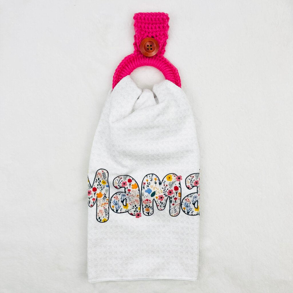 Hanging Towel Set - Mama