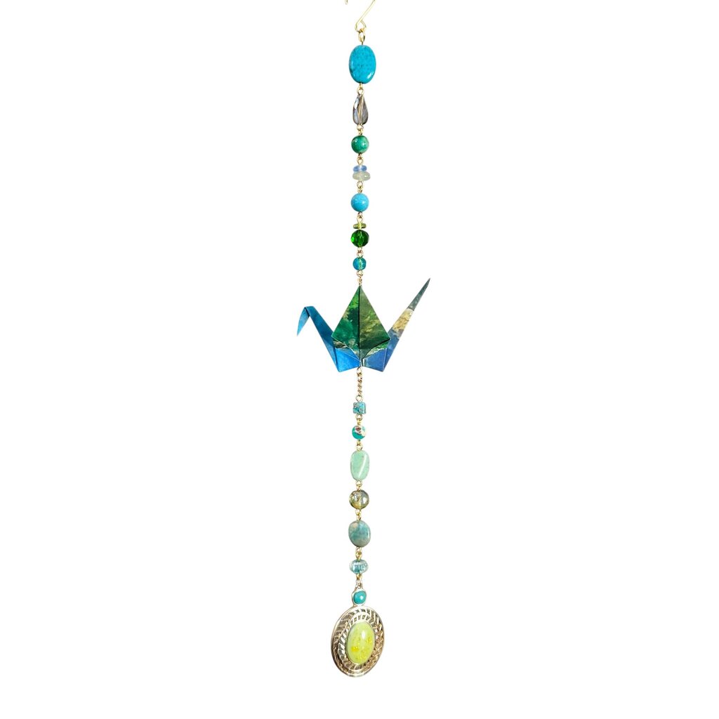 Origami Crane Ornament #2417M