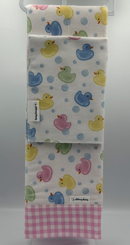 Blanket & Burp Cloth Set