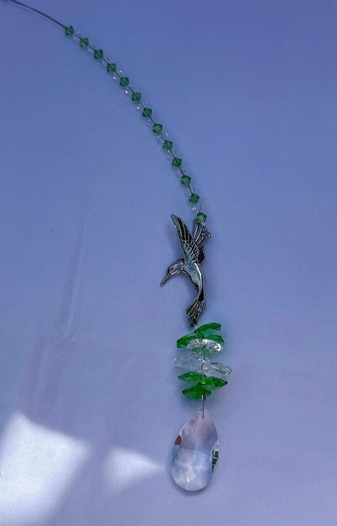 HUMMINGBIRD OCTAGON PERIDOT