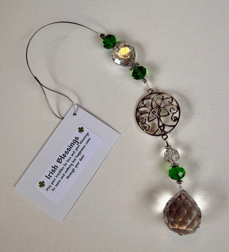 IRISH CRYSTAL SUNCATCHER