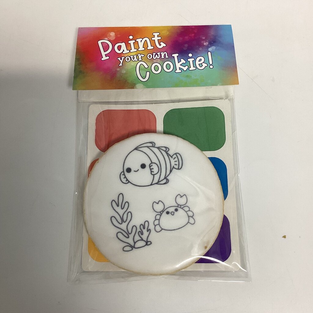 Summer Paint Your Own Cookie
