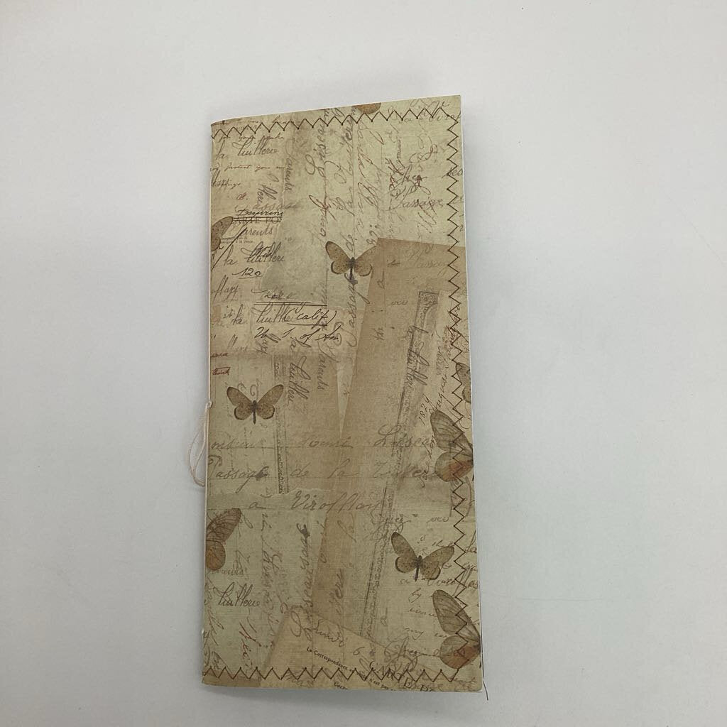 Butterfly Ledger handmade junk journal