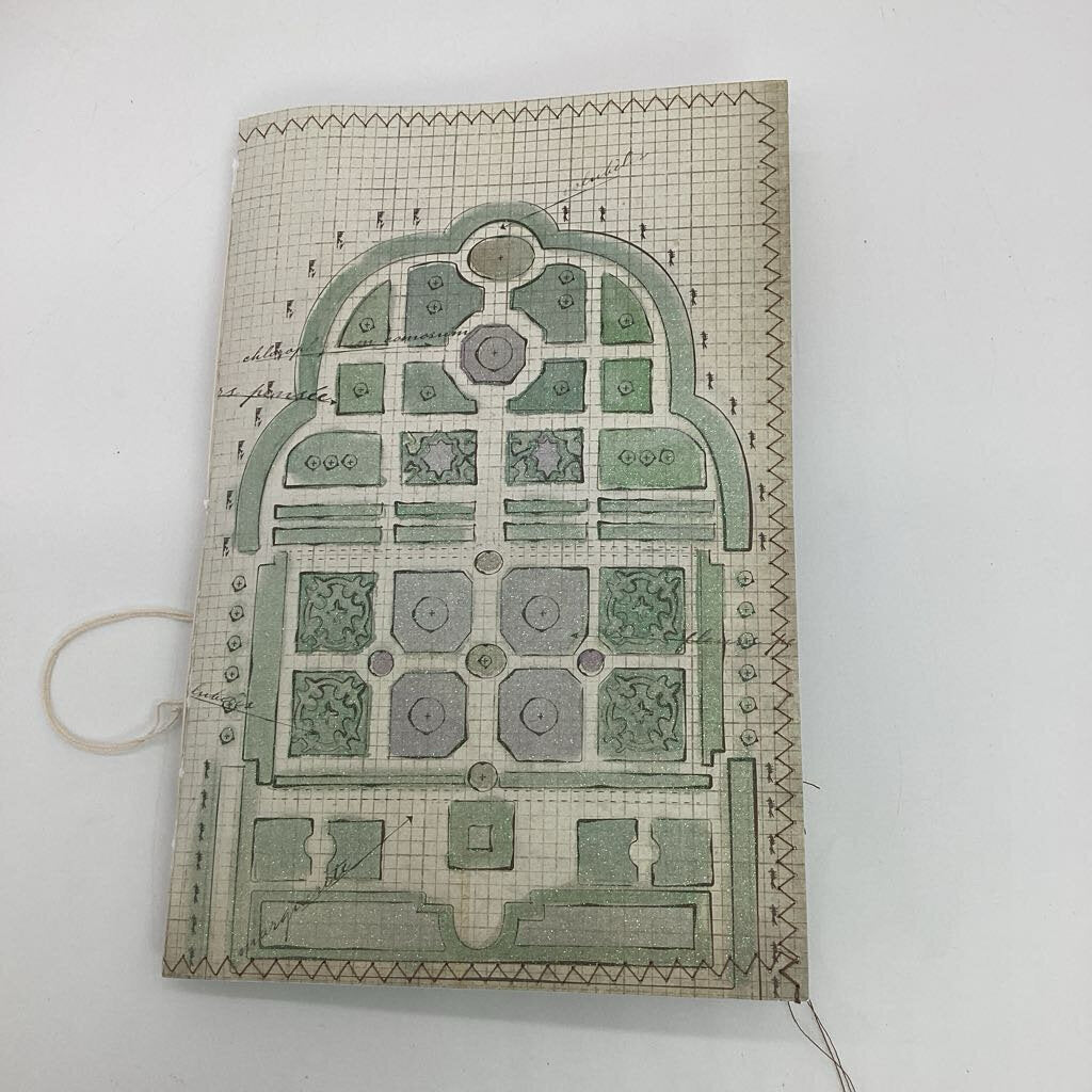 Garden Plans handmade junk journal