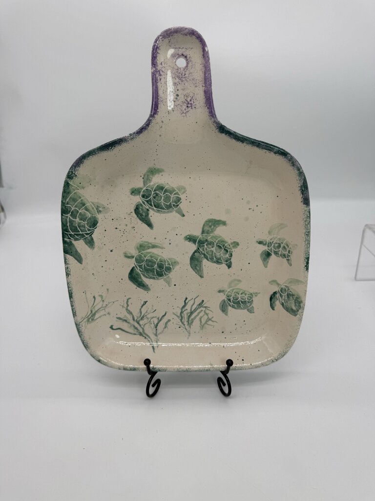 Handled Turtle Platter