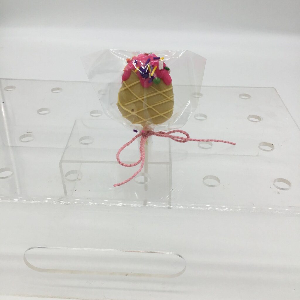 Vanilla Dot Cake Pop Ice Cream