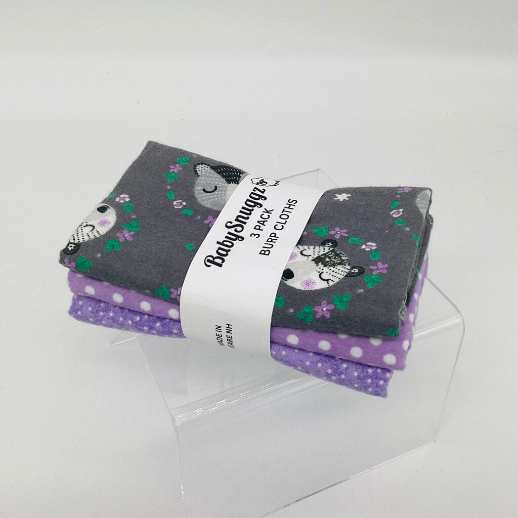 3 Pack Burp Cloths