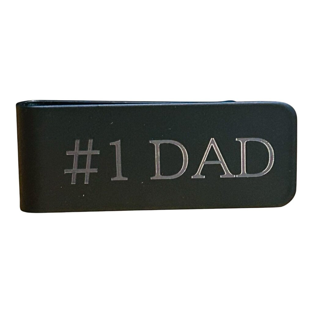 #1 Dad Money Clip