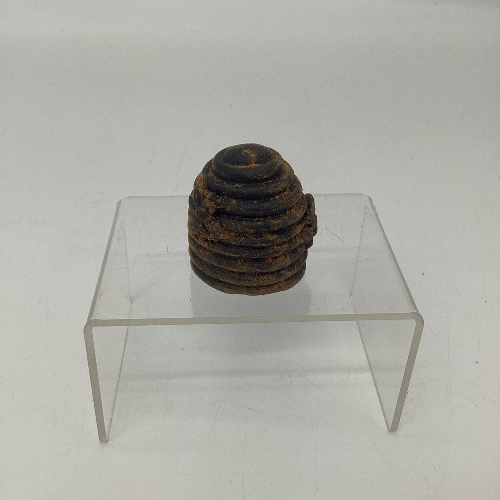Blackened beeswax bowl fillers - Beehive - set of 3 unscented