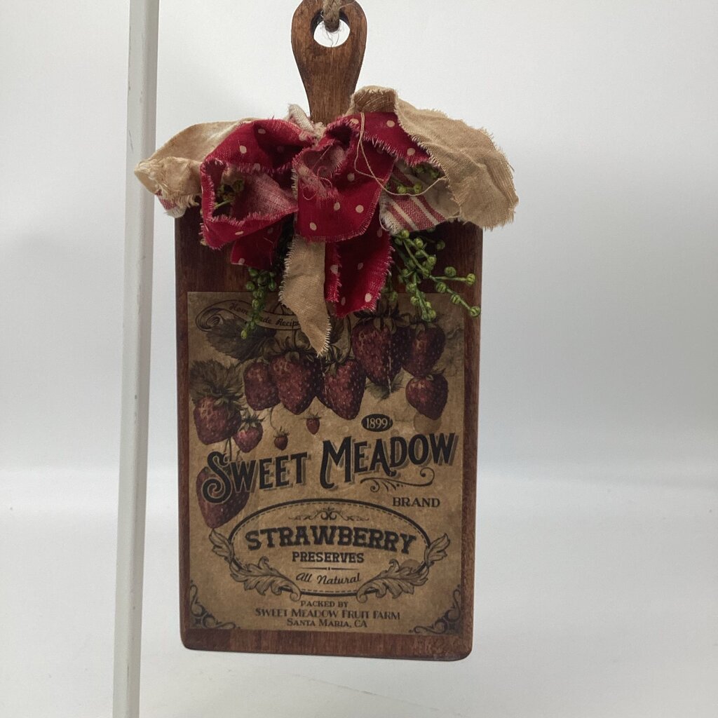 Decorative Cutting Board Strawberry