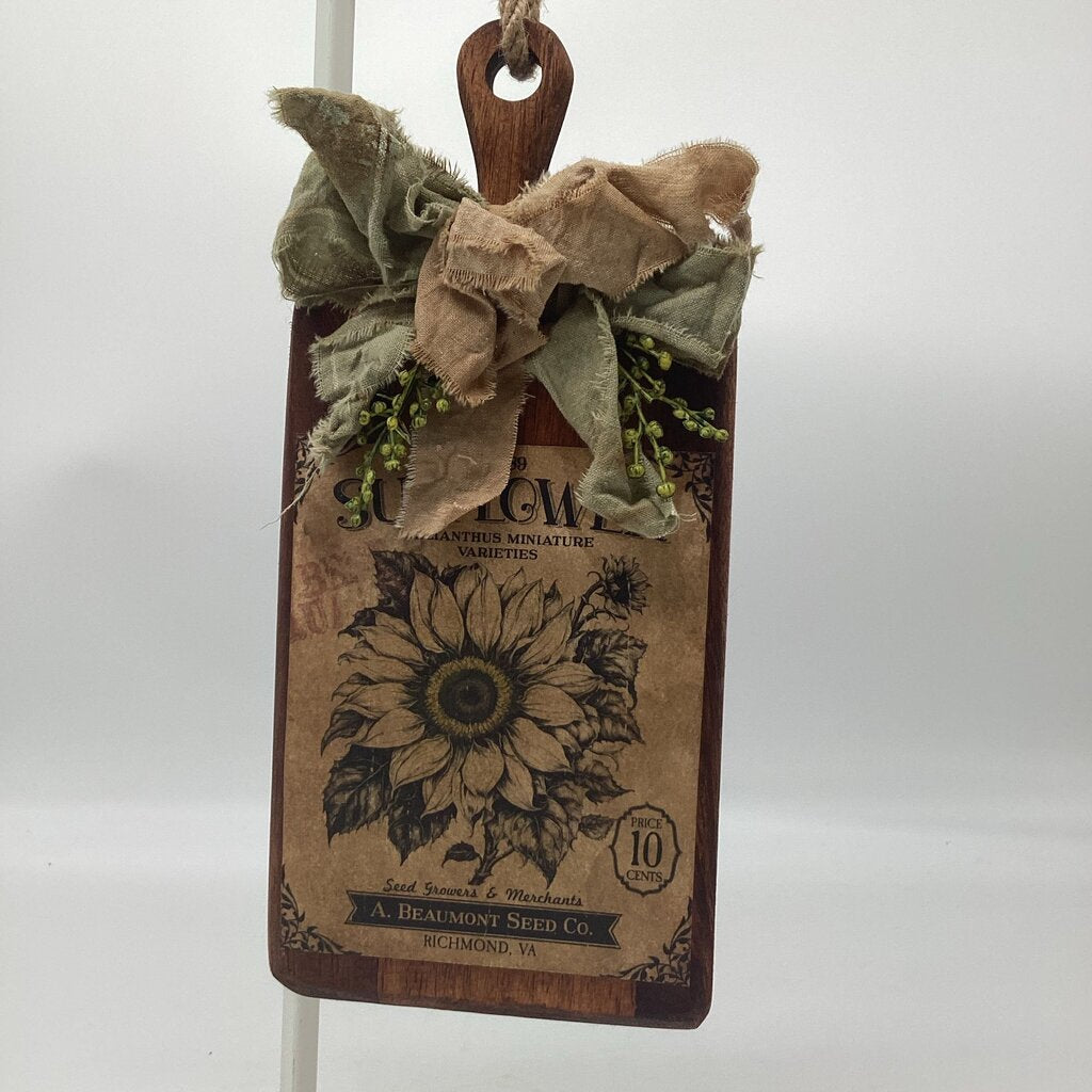 Decorative Cutting Board Sunflower