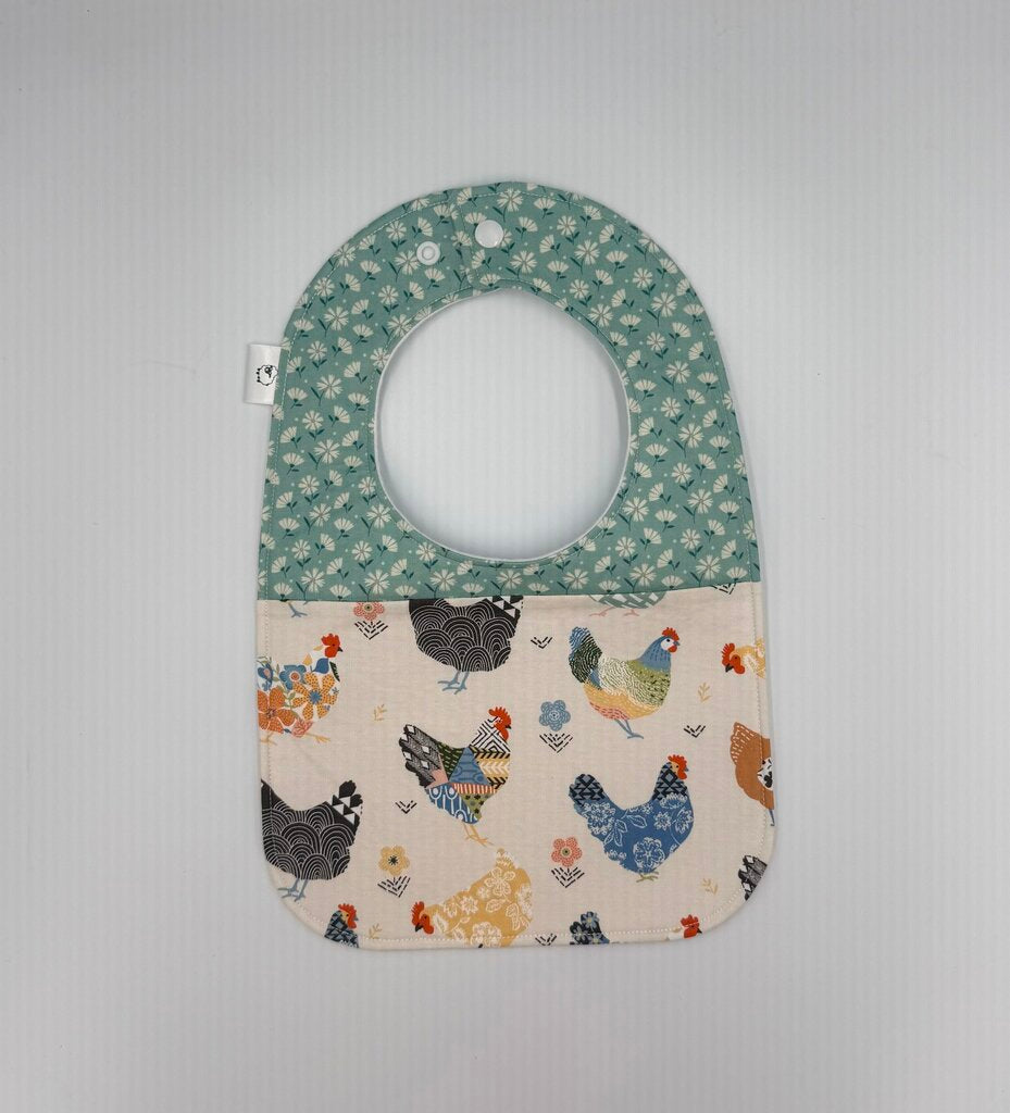 Toddler Bib (2 color cotton)