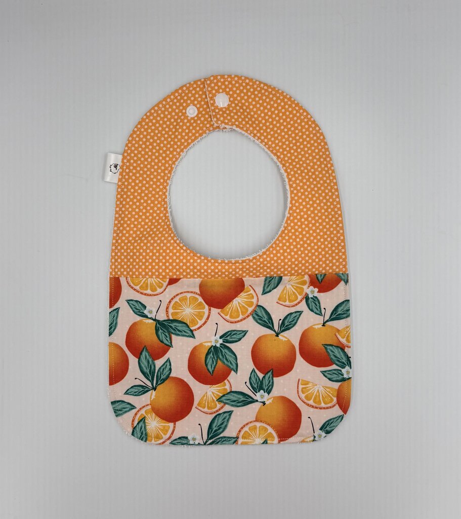 Toddler Bib (2 color cotton)