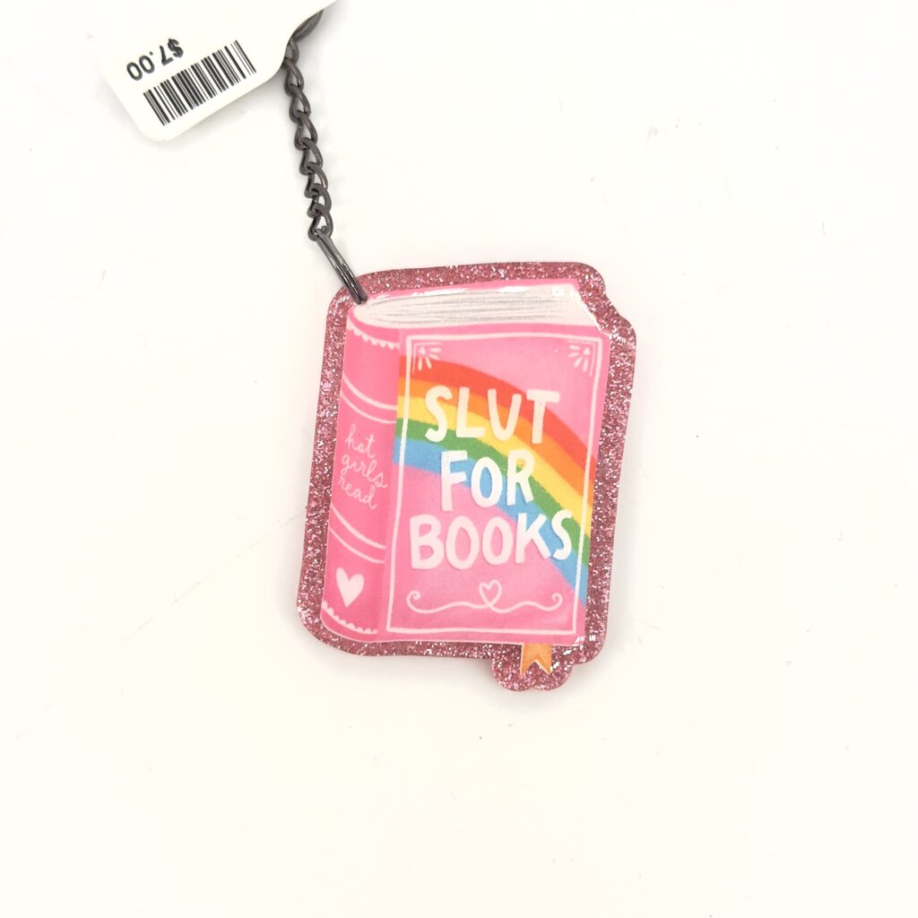 S for Books Keychain
