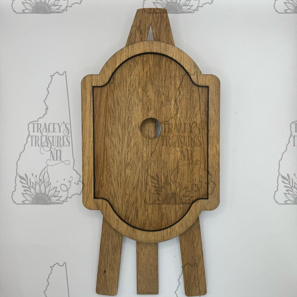 Table Top Easel Interchangeable Sign