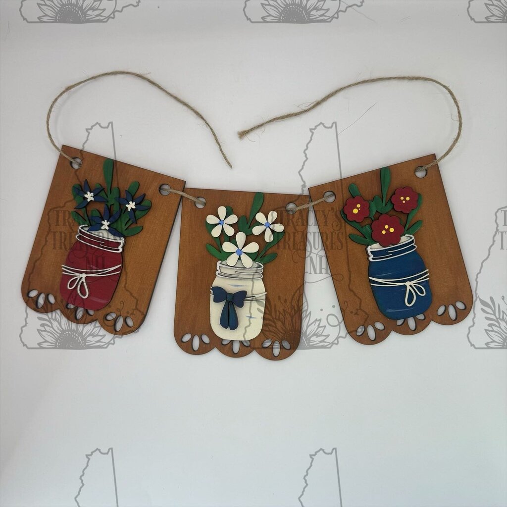 Mason Jar Banner