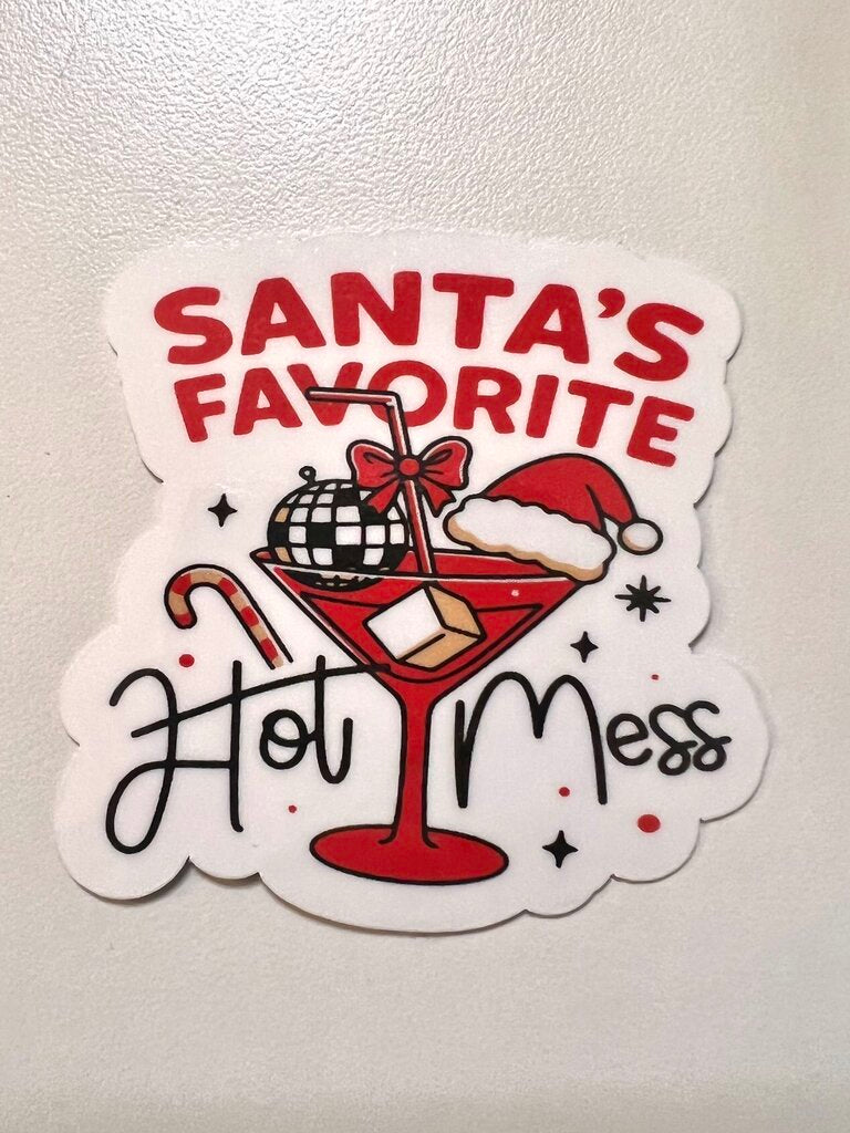 Sticker - Santas Mess