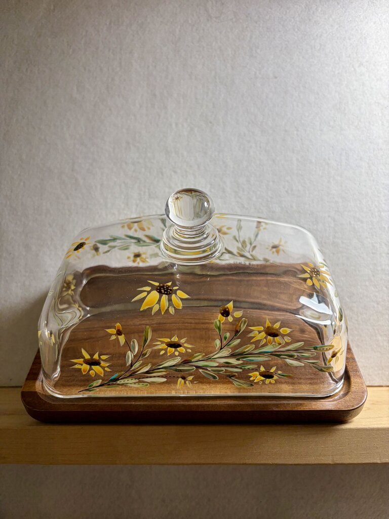 Wooden Butter dish