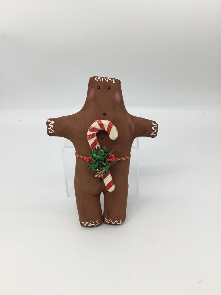 Gingerbread Man with Candy Cane Doll