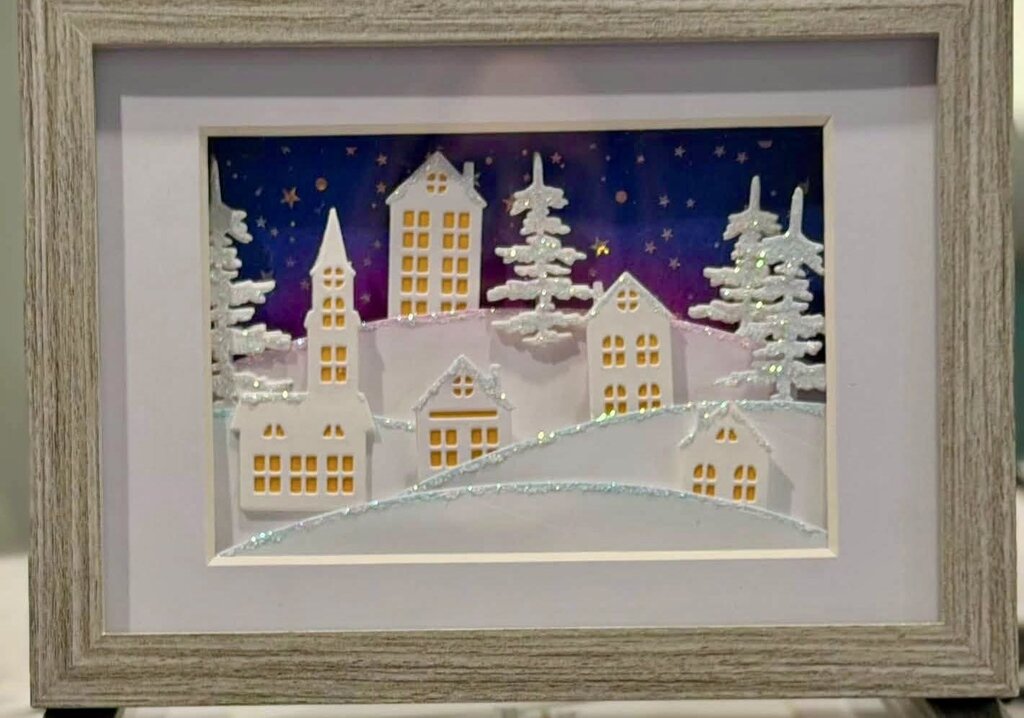 Winter Wonderland Shadow Box