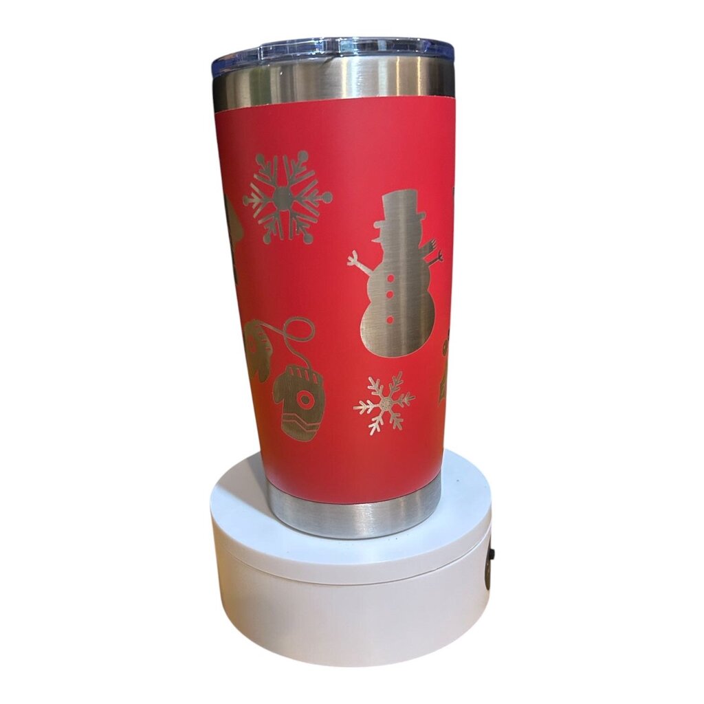 20 oz Tumbler Winter Red