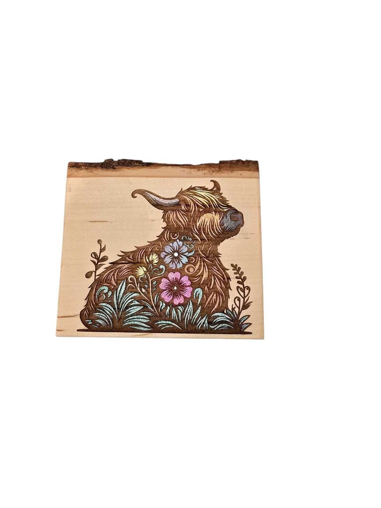 Floral Cow