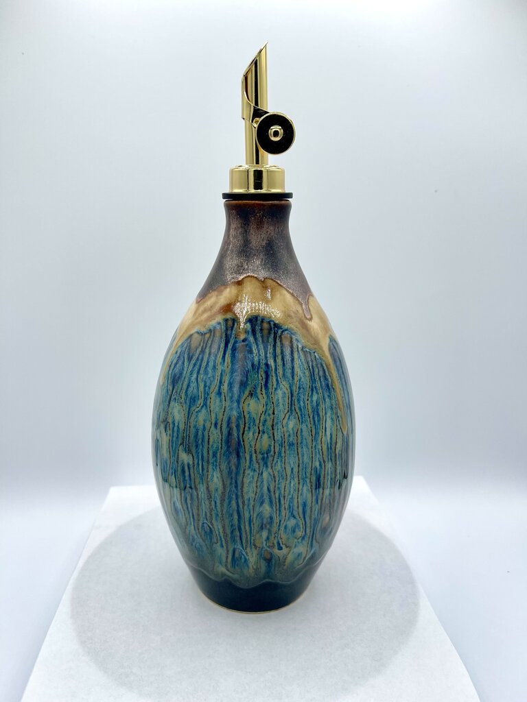 Oil Cruet- Copper/Sapphire FP