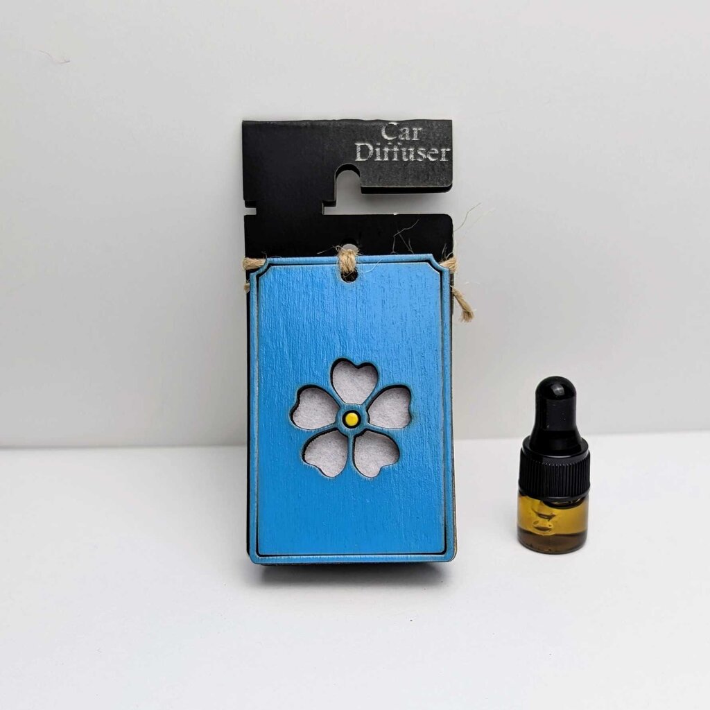 Forget Me Not Car Diffuser with Lavender essential oil