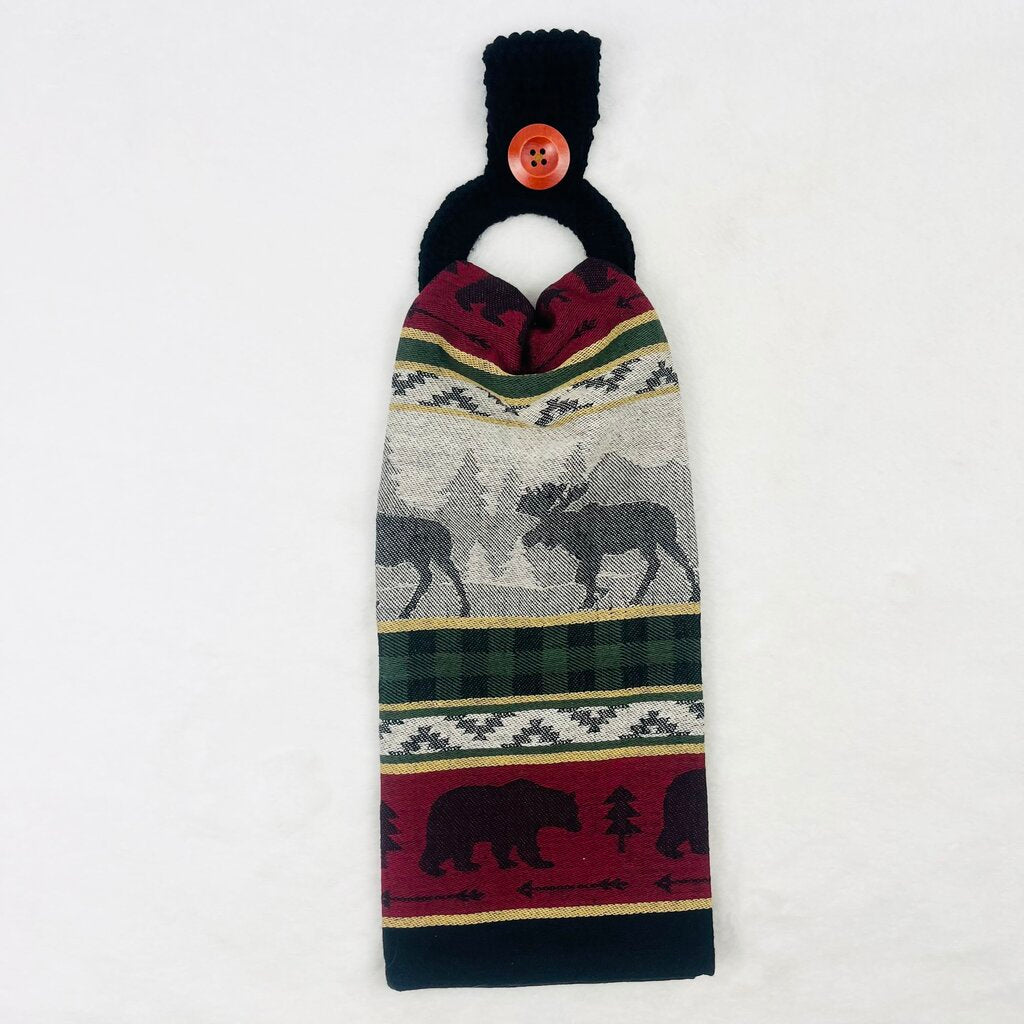 Hanging Towel Set - Bears & Moose