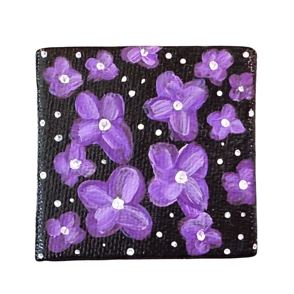 Purple flowers-Magnet
