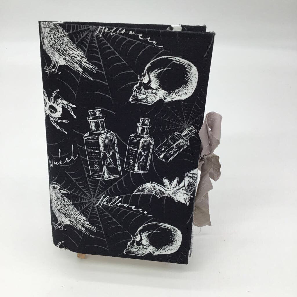 Skull Potion handmade journal