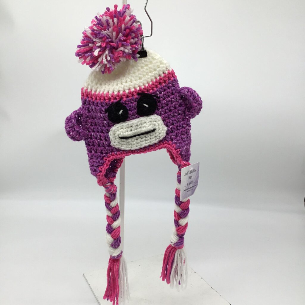 Crochet Sock monkey hat