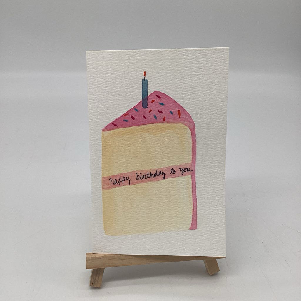 Cake Slice - Vanilla